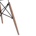 ΣΕΤ ΤΡΑΠΕΖΑΡΙΑΣ 3ΤΜΧ TWIST HM21371 ΣΤΡΟΓΓΥΛΟ ΤΡΑΠΕΖΙ Φ60 & 2 ΚΑΡΕΚΛΕΣ ΣΕ ΜΑΥΡΟ - Image 6