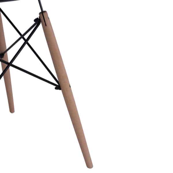 ΣΕΤ ΤΡΑΠΕΖΑΡΙΑΣ 3ΤΜΧ TWIST HM21371 ΣΤΡΟΓΓΥΛΟ ΤΡΑΠΕΖΙ Φ60 & 2 ΚΑΡΕΚΛΕΣ ΣΕ ΜΑΥΡΟ - Image 6