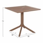 ΣΕΤ ΤΡΑΠΕΖΑΡΙΑΣ ΕΞ.ΧΩΡΟΥ 3ΤΜΧ CLEO HM21136 ΠΟΛΥΠΡΟΥΛΕΝΙΟ ΣΕ ΚΑΠΟΥΤΣΙΝΟ - Image 3