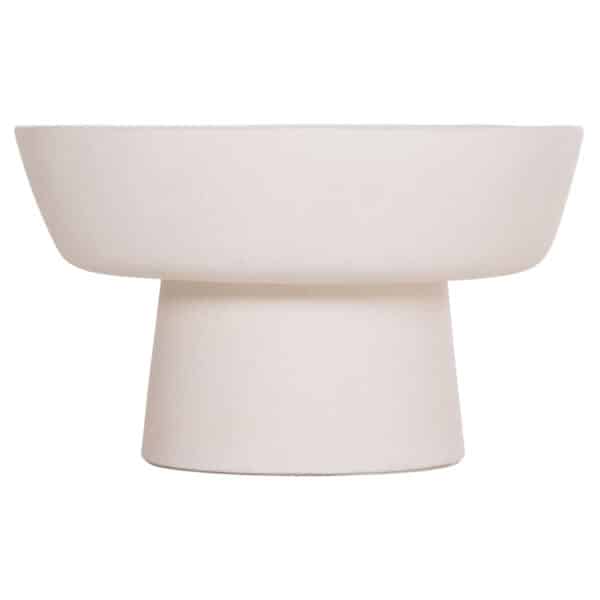 ΤΡΑΠΕΖΙ ΣΑΛΟΝΙΟΥ PIRSON HM18155.02 FIBER CEMENT ΣΕ ΛΕΥΚΟ--Φ60x36Υεκ. - Image 3