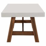 ΤΡΑΠΕΖΙ ΤΡΑΠΕΖΑΡΙΑΣ MAEVE HM6575.02 ΜΠΕΖ FIBER CEMENT--ΞΥΛΟ ΑΚΑΚΙΑΣ 200x100x75Υεκ - Image 4