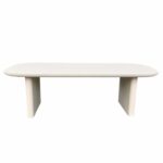 ΤΡΑΠΕΖΙ ΤΡΑΠΕΖΑΡΙΑΣ AZAMI HM6600.02 ΜΠΕΖ FIBER CEMENT 240x100x75Υεκ. - Image 3