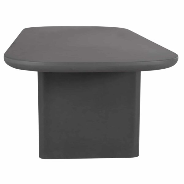ΤΡΑΠΕΖΙ ΤΡΑΠΕΖΑΡΙΑΣ AZAMI HM6601.01 ΓΚΡΙ FIBER CEMENT 300x112x75Υεκ. - Image 5