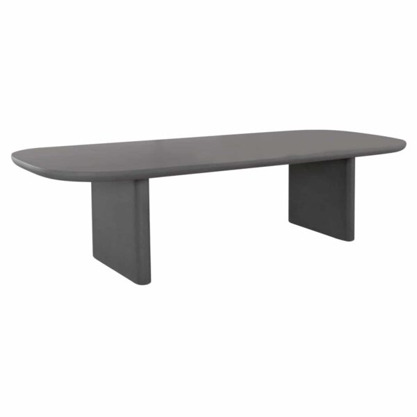 ΤΡΑΠΕΖΙ ΤΡΑΠΕΖΑΡΙΑΣ AZAMI HM6601.01 ΓΚΡΙ FIBER CEMENT 300x112x75Υεκ. - Image 6