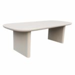 ΤΡΑΠΕΖΙ ΤΡΑΠΕΖΑΡΙΑΣ AZAMI HM6601.02 ΜΠΕΖ FIBER CEMENT 300x112x75Υεκ.