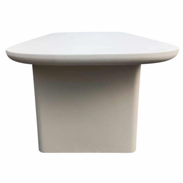 ΤΡΑΠΕΖΙ ΤΡΑΠΕΖΑΡΙΑΣ AZAMI HM6601.02 ΜΠΕΖ FIBER CEMENT 300x112x75Υεκ. - Image 4