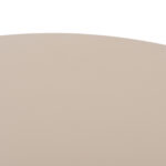 ΤΡΑΠΕΖΙ ΤΡΑΠΕΖΑΡΙΑΣ ΣΤΡΟΓΓΥΛΟ NAYU HM6583.02 ΜΠΕΖ FIBER CEMENT Φ120x75Υεκ - Image 3