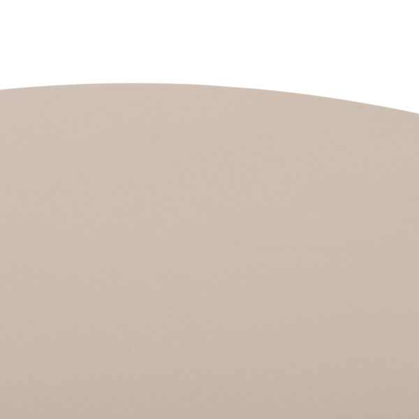 ΤΡΑΠΕΖΙ ΤΡΑΠΕΖΑΡΙΑΣ ΣΤΡΟΓΓΥΛΟ NAYU HM6583.02 ΜΠΕΖ FIBER CEMENT Φ120x75Υεκ - Image 3