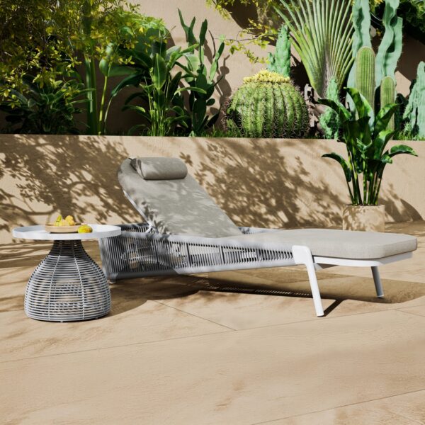 ΞΑΠΛΩΣΤΡΑ XANTION ΗM6475.02 IVORY ΑΛΟΥΜΙΝΙΟ--ΜΠΕΖ ΣΧΟΙΝΙ-OLEFIN 75x210x92Υεκ - Image 2