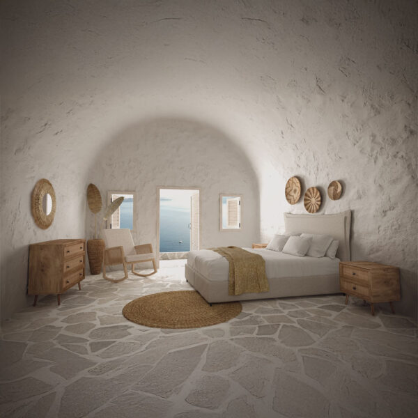 AMMOS ΠΟΛΥΘΡΟΝΑ ΚΟΥΝΙΣΤΗ BEIGE 65x82x96cm 01-3063 - Image 2