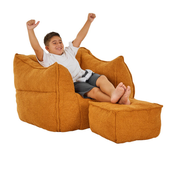 SPONGE ΠΟΛΥΘΡΟΝΑ SET TERRACOTTA 95x102x73cm 01-3387 - Image 3