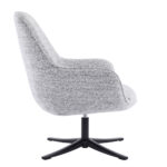 TIFFANY ΠΟΛΥΘΡΟΝΑ ΠΕΡΙΣΤΡΕΦΟΜΕΝΗ ΛΕΥΚΟ ΜΕ PATTERN 80x75x90cm 01-3533 - Image 3