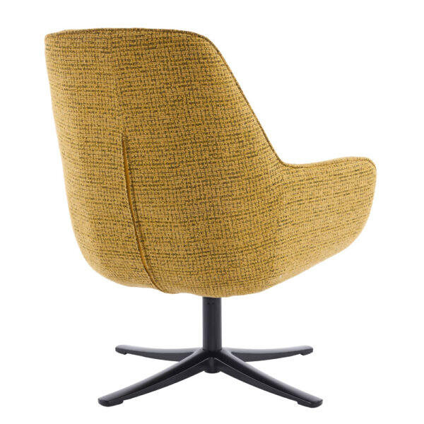 TIFFANY ΠΟΛΥΘΡΟΝΑ ΠΕΡΙΣΤΡΕΦΟΜΕΝΗ ΚΙΤΡΙΝΟ ΜΕ PATTERN 80x75x90cm 01-3534 - Image 5