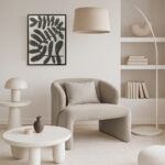 POSA ΠΟΛΥΘΡΟΝΑ BEIGE 76x77.5x73.5cm 01-3590 - Image 2