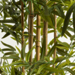 BAMBOO ΔΕΝΤΡΟ ΤΕΧΝΗΤΟ ΣΕ ΓΛΑΣΤΡΑ 190cm POLYESTER ΠΡΑΣΙΝΟ PVC 019201 - Image 2