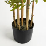 BAMBOO ΔΕΝΤΡΟ ΤΕΧΝΗΤΟ ΣΕ ΓΛΑΣΤΡΑ 190cm POLYESTER ΠΡΑΣΙΝΟ PVC 019201 - Image 3