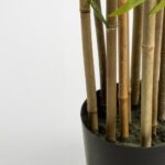 BAMBOO ΔΕΝΤΡΟ ΤΕΧΝΗΤΟ ΣΕ ΓΛΑΣΤΡΑ 210cm POLYESTER ΠΡΑΣΙΝΟ PVC 019202 - Image 2