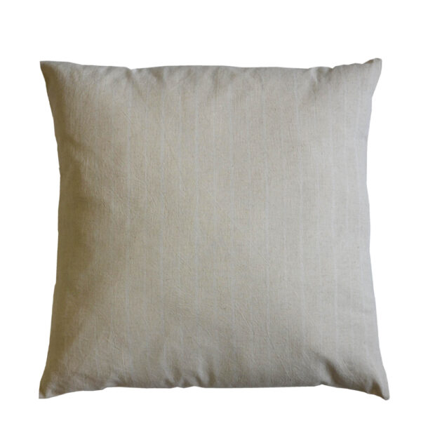 AMMOS 5 ΔΙΑΚΟΣΜΗΤΙΚΟ ΜΑΞΙΛΑΡΙ 60x60cm ΥΦΑΣΜΑ ΜΠΕΖ ΒΑΜΒΑΚΙ 019635 - Image 3