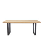 CUBIUS ΤΡΑΠΕΖΙ ΦΥΣΙΚΟ 200x100x76cm 02-0667 - Image 2