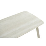 JOIN ME ΤΡΑΠΕΖΙ BEIGE ΜΕ ΟΨΗ ΜΑΡΜΑΡΟΥ 120x70x76.5cm 02-0670 - Image 2