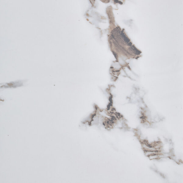 COCOA ΤΡΑΠΕΖΙ ΑΣΠΡΟ ΜΑΡΜΑΡΟ 80x80x75cm 02-0711 - Image 2