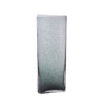 GRAVIR GREY ΒΑΖΟ 16x12x44cm ΓΥΑΛΙ ΓΚΡΙ 020135