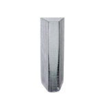 GRAVIR GREY ΒΑΖΟ 16x12x33cm ΓΥΑΛΙ ΓΚΡΙ 020136 - Image 4