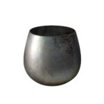 IREM ΒΑΣΗ ΡΕΣΩ 18x18x15cm ΓΥΑΛΙ ΓΚΡΙ 020617