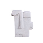 KUVAUS 2 ΔΙΑΚΟΣΜΗΤΙΚΟ ΠΡΟΣΩΠΟ 18x7x22cm POLYRESIN ΛΕΥΚΟ 020727