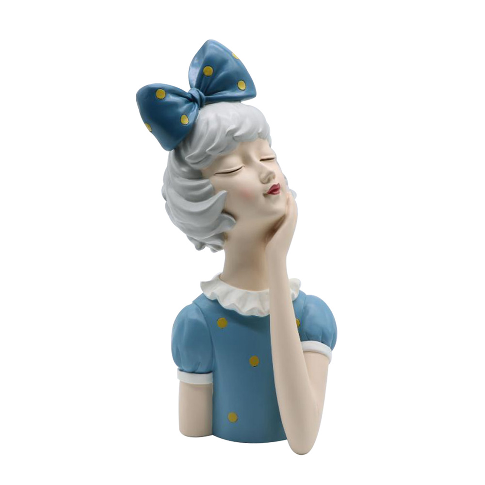 020795-hJFhf-first-_1 TRAVEL GIRL ΔΙΑΚΟΣΜΗΤΙΚΗ ΦΙΓΟΥΡΑ 17x15x34cm POLYRESIN ΠΟΛΥΧΡΩΜΟ 020795 - Image 1