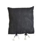 SABLE 9 ΔΙΑΚΟΣΜΗΤΙΚΟ ΜΑΞΙΛΑΡΙ 45x45cm ΒΑΜΒΑΚΙ ΜΑΥΡΟ 021487