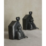 KEMMEL ΔΙΑΚΟΣΜΗΤΙΚΗ ΦΙΓΟΥΡΑ 13x12x18cm POLYRESIN ΜΑΥΡΟ 022770 - Image 2