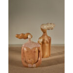 CHEVEU PINK 1 ΔΙΑΚΟΣΜΗΤΙΚΗ ΦΙΓΟΥΡΑ 17x8x21cm POLYRESIN TERRACOTTA ΓΚΡΙ 022777 - Image 2