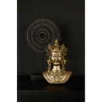 TUISI ΔΙΑΚΟΣΜΗΤΙΚΟ TOTEM 26x8x43cm POLYRESIN ΜΑΥΡΟ ΧΡΥΣΟ 022807 - Image 2