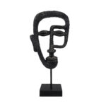 ACT BLACK 1 ΔΙΑΚΟΣΜΗΤΙΚΟ TOTEM 16x7x34cm POLYRESIN ΜΑΥΡΟ 023516