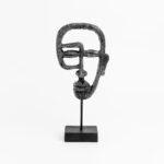 ACT BLACK 2 ΔΙΑΚΟΣΜΗΤΙΚΟ TOTEM 15x7x32cm POLYRESIN ΜΑΥΡΟ 023517