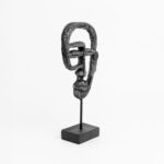 ACT BLACK 2 ΔΙΑΚΟΣΜΗΤΙΚΟ TOTEM 15x7x32cm POLYRESIN ΜΑΥΡΟ 023517 - Image 2