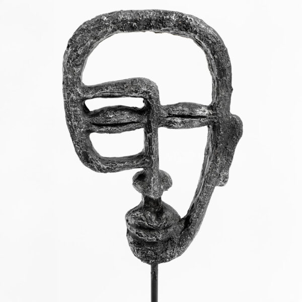 ACT BLACK 2 ΔΙΑΚΟΣΜΗΤΙΚΟ TOTEM 15x7x32cm POLYRESIN ΜΑΥΡΟ 023517 - Image 3