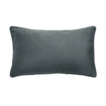 CREYR ΔΙΑΚΟΣΜΗΤΙΚΟ ΜΑΞΙΛΑΡΙ 30x50cm ΒΕΛΟΥΔΟ ΓΚΡΙ ΧΡΥΣΟ 025277 - Image 2