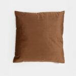 SERI ΔΙΑΚΟΣΜΗΤΙΚΟ ΜΑΞΙΛΑΡΙ 45x45cm ΒΕΛΟΥΔΟ ΚΑΦΕ 025383 - Image 2