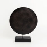 RANDER ΔΙΑΚΟΣΜΗΤΙΚΟ TOTEM 25x7x30cm POLYRESIN ΜΑΥΡΟ ΛΕΥΚΟ 025815 - Image 3