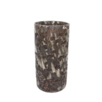 BULLES ΒΑΖΟ 10x10x21cm ΓΥΑΛΙ ΧΡΥΣΟ ΜΠΡΟΝΖΕ 026529
