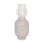 CILINDRO ΒΑΖΟ 16x16x40cm ΜΕΤΑΛΛΟ ΛΕΥΚΟ ΧΡΥΣΟ 027254