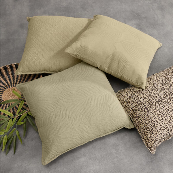 QUIT MINT B ΔΙΑΚΟΣΜΗΤΙΚΟ ΜΑΞΙΛΑΡΙ 50x50cm ΒΑΜΒΑΚΙ ΜΕΝΤΑ ΒΕΛΟΥΔΟ 027888 - Image 2