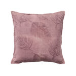 AMETHYST A ΔΙΑΚΟΣΜΗΤΙΚΟ ΜΑΞΙΛΑΡΙ 50x50cm ΒΑΜΒΑΚΙ DUSTY PINK ΒΕΛΟΥΔΟ 027890