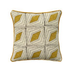 SAMOAN A ΔΙΑΚΟΣΜΗΤΙΚΟ ΜΑΞΙΛΑΡΙ 50x50cm ΒΑΜΒΑΚΙ ΜΠΕΖ DIJON ΒΙΣΚΟΖΗ 027895