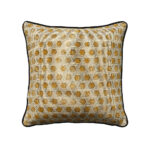 SAMOAN B ΔΙΑΚΟΣΜΗΤΙΚΟ ΜΑΞΙΛΑΡΙ 50x50cm ΒΑΜΒΑΚΙ ΜΠΕΖ DIJON ΒΙΣΚΟΖΗ 027896