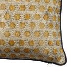SAMOAN B ΔΙΑΚΟΣΜΗΤΙΚΟ ΜΑΞΙΛΑΡΙ 50x50cm ΒΑΜΒΑΚΙ ΜΠΕΖ DIJON ΒΙΣΚΟΖΗ 027896 - Image 2