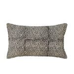 BLACK PEARL ΔΙΑΚΟΣΜΗΤΙΚΟ ΜΑΞΙΛΑΡΙ 40x60cm ΒΑΜΒΑΚΙ ΜΑΥΡΟ ΛΕΥΚΟ ΒΙΣΚΟΖΗ 027901
