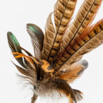 FAISAN ΚΛΑΔΙ ΤΕΧΝΗΤΟ ΜΕ ΦΤΕΡΑ 76cm ΦΤΕΡΟ ΚΑΦΕ ΜΑΥΡΟ 027984 - Image 2